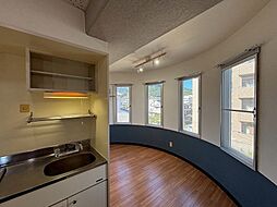 JR可部線 下祇園駅 徒歩17分の賃貸マンション 3階ワンルームのリビング/ダイニング