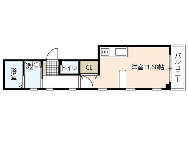 NABビル（エヌエービービル） ｜広島県広島市西区己斐本町1丁目(賃貸マンション1R・3階・27.00㎡)の写真 その2