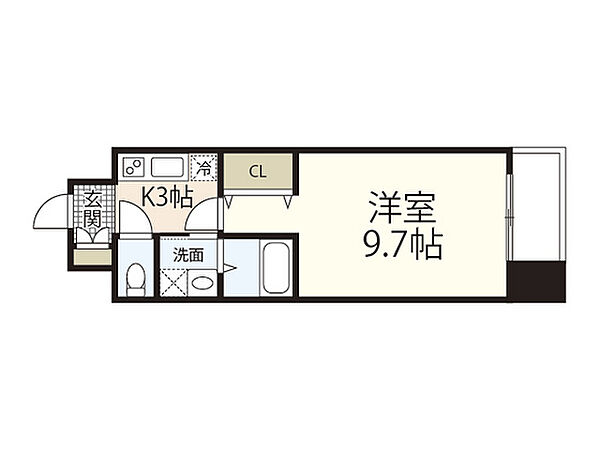 （仮）白金新築マンション ｜広島県広島市佐伯区五日市中央3丁目(賃貸マンション1K・4階・29.58㎡)の写真 その2