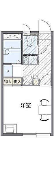 広島県廿日市市可愛(賃貸アパート1K・2階・20.28㎡)の写真 その2