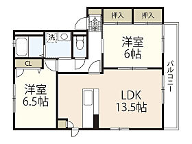 グリーンフィールドC棟  ｜ 広島県広島市安佐南区緑井3丁目（賃貸アパート2LDK・2階・60.07㎡） その2