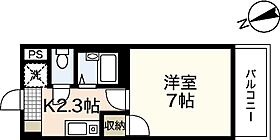 シャローム村岡  ｜ 広島県広島市安佐南区中筋1丁目（賃貸マンション1K・2階・22.60㎡） その2