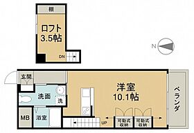 ロフティ五日市  ｜ 広島県広島市佐伯区五日市5丁目（賃貸マンション1R・1階・40.00㎡） その2