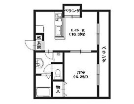 ハイネ長束ＮＯ，2  ｜ 広島県広島市安佐南区長束3丁目（賃貸マンション1LDK・3階・34.46㎡） その2