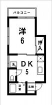 コーポ常徳  ｜ 広島県広島市安佐南区中筋1丁目（賃貸マンション1DK・1階・27.19㎡） その2