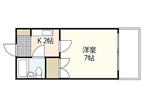 エステート山根  ｜ 広島県広島市東区山根町（賃貸マンション1K・2階・20.62㎡） その2