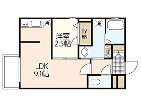 月光南観音壱番館  ｜ 広島県広島市西区南観音3丁目（賃貸アパート1LDK・1階・29.19㎡） その2