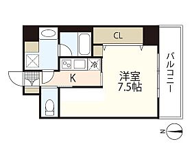 CASA　EN　II  ｜ 広島県広島市中区加古町（賃貸マンション1K・8階・27.14㎡） その2