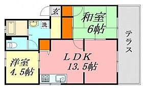 ファミール谷島 A棟 102 ｜ 広島県広島市安佐北区口田南1丁目（賃貸アパート2LDK・1階・51.80㎡） その2