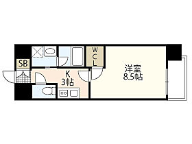 EIGHTVALLEY　CastleSide  ｜ 広島県広島市中区西白島町（賃貸マンション1K・4階・29.98㎡） その2