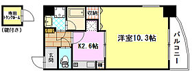 プロヴァンス十日市  ｜ 広島県広島市中区十日市町1丁目（賃貸マンション1K・4階・31.47㎡） その2