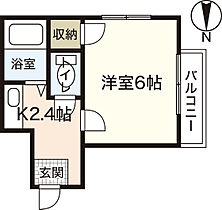 広島県廿日市市天神（賃貸アパート1K・2階・19.14㎡） その2