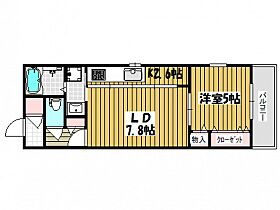 セントラル草津東  ｜ 広島県広島市西区草津東1丁目（賃貸マンション1LDK・3階・40.90㎡） その2