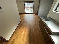 光が丘久保貸家　右 2LDKのリビング/ダイニング