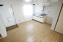 広島高速交通アストラムライン 上安駅 徒歩10分の賃貸マンション 2階2DKのリビング/ダイニング