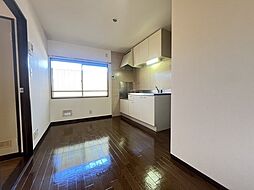 フレグランス三上　B棟 2階2DKのリビング/ダイニング