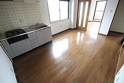 ハイム波多野II 3階3LDKのリビング/ダイニング