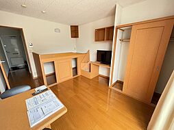 レオパレス桜館 1階1Kのリビング/ダイニング