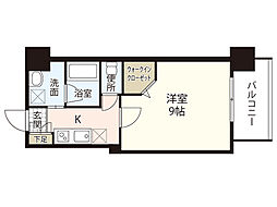 Yell　Residence　横川新橋 10階1Kの間取り