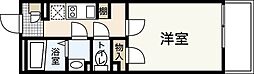 クレイノ西川口 3階1Kの間取り