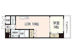 リーベングランツ平和大通り  ｜ 広島県広島市中区舟入町（賃貸マンション1LDK・11階・37.45㎡） その2