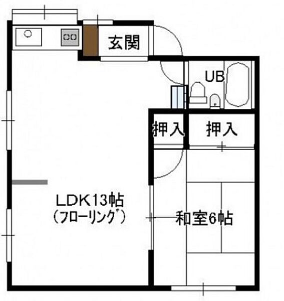 メゾンイノウエ ｜広島県廿日市市佐方2丁目(賃貸マンション1LDK・1階・40.00㎡)の写真 その2