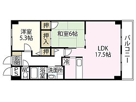 グランカーサ古江  ｜ 広島県広島市西区古江上2丁目（賃貸マンション2LDK・5階・66.60㎡） その2