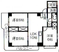 セレニティ光  ｜ 広島県広島市東区光町2丁目（賃貸マンション3LDK・2階・52.79㎡） その2