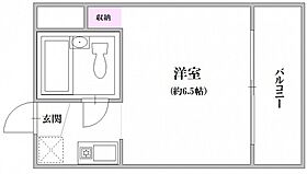 コーポ円満地  ｜ 広島県広島市佐伯区三宅1丁目（賃貸マンション1R・2階・15.00㎡） その2