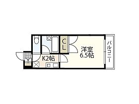 広島県広島市西区楠木町1丁目（賃貸マンション1K・6階・18.23㎡） その2