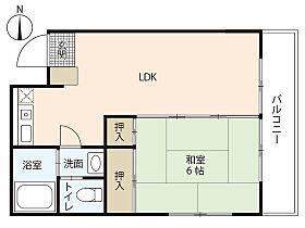 三原ビル  ｜ 広島県広島市中区大手町3丁目（賃貸マンション1LDK・4階・34.61㎡） その2