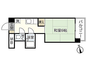 ピアーチェ住吉  ｜ 広島県広島市中区住吉町（賃貸マンション1K・6階・20.00㎡） その2