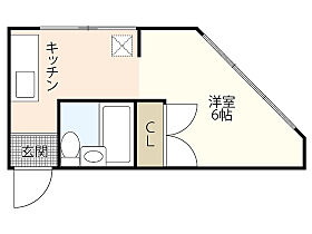 大森ビル  ｜ 広島県広島市中区本川町2丁目（賃貸マンション1R・3階・22.10㎡） その2