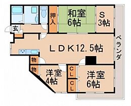 EFT-牛田東  ｜ 広島県広島市東区牛田東2丁目（賃貸マンション3LDK・3階・70.00㎡） その2