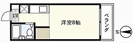 広島県広島市西区中広町2丁目（賃貸マンション1R・4階・16.20㎡） その2