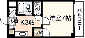 セレーヌ品川  ｜ 広島県広島市西区横川新町（賃貸マンション1K・5階・23.45㎡） その2