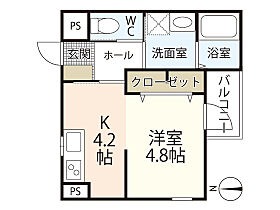 広島県広島市安佐南区長束1丁目（賃貸マンション1K・3階・28.42㎡） その2