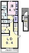 リバティコート  ｜ 広島県広島市東区牛田東3丁目（賃貸アパート1LDK・2階・40.09㎡） その2