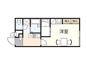 レオパレスセジュール藤  ｜ 広島県広島市東区牛田早稲田2丁目（賃貸アパート1K・2階・23.18㎡） その2