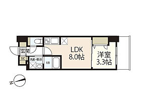 広島県広島市西区中広町1丁目（賃貸マンション1LDK・3階・29.87㎡） その2