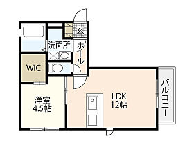 広島県広島市安佐南区川内6丁目（賃貸アパート1LDK・1階・34.65㎡） その2