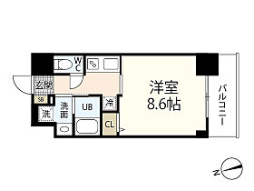 CASSIA河原町平和大通  ｜ 広島県広島市中区河原町（賃貸マンション1K・14階・27.52㎡） その2