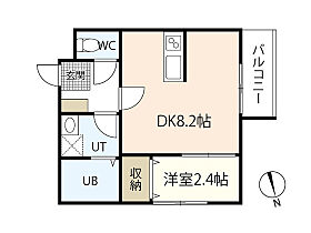 広島県広島市西区南観音7丁目（賃貸アパート1DK・3階・28.10㎡） その2