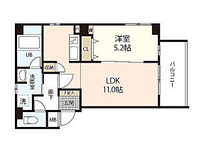 リヴフラッツ皆実町  ｜ 広島県広島市南区皆実町3丁目（賃貸マンション1LDK・3階・42.06㎡） その2