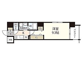 Ｔｏｗｎ　ｔｏｋａｉｃｈｉ  ｜ 広島県広島市中区西十日市町（賃貸マンション1K・2階・28.00㎡） その2