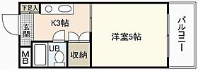 広島県広島市西区楠木町1丁目（賃貸マンション1K・3階・14.18㎡） その2