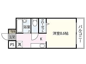 パティオ東荒神  ｜ 広島県広島市南区東荒神町（賃貸マンション1R・4階・24.00㎡） その2