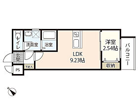 広島県広島市西区庚午北3丁目（賃貸アパート1LDK・1階・29.64㎡） その2