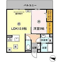 広島県広島市安佐南区西原8丁目（賃貸アパート1LDK・1階・43.88㎡） その2