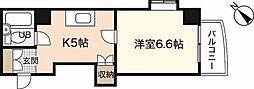 間取図画像 1DK